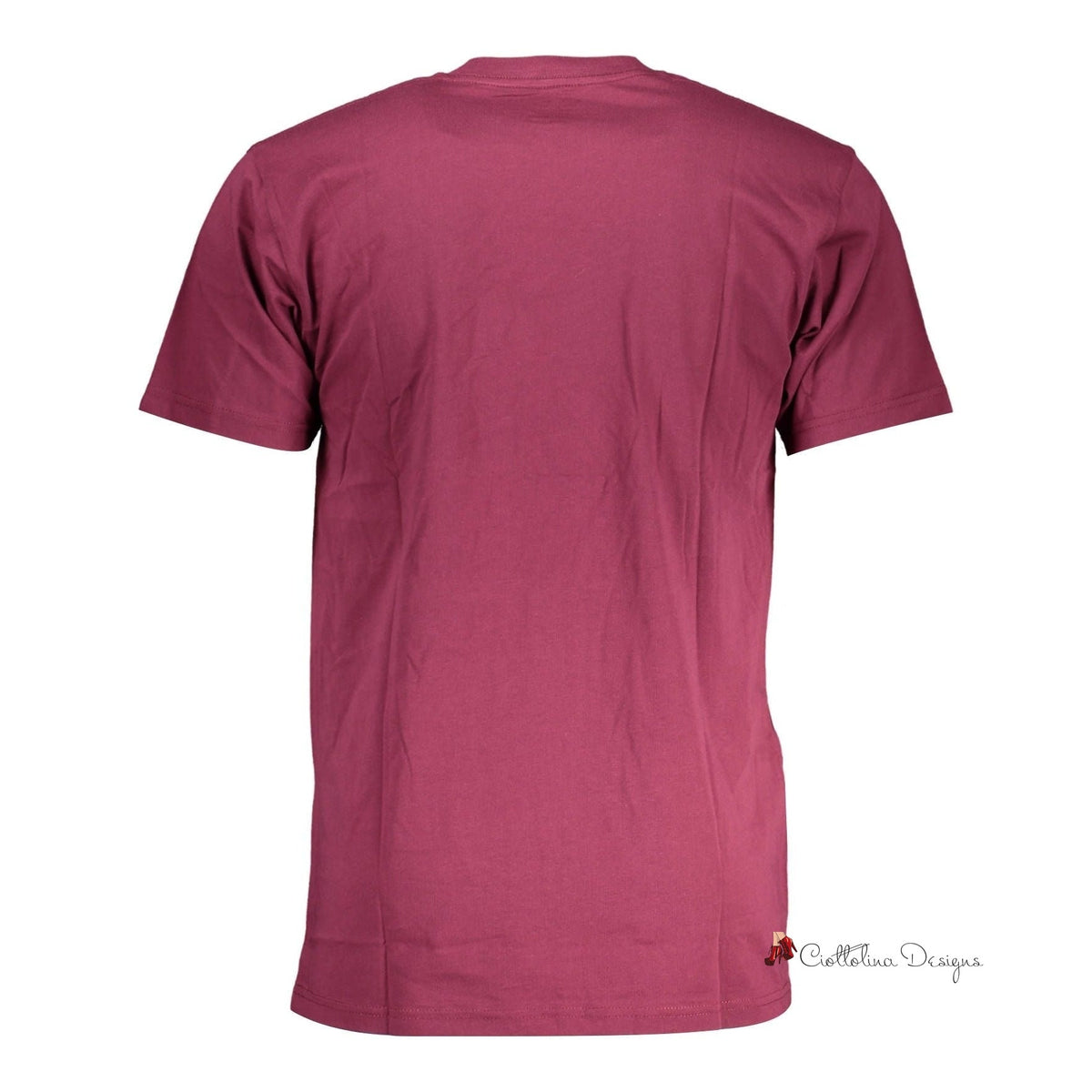 Classic Fit Purple Round Neck Tee