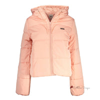 Pink Polyester Women Jacket