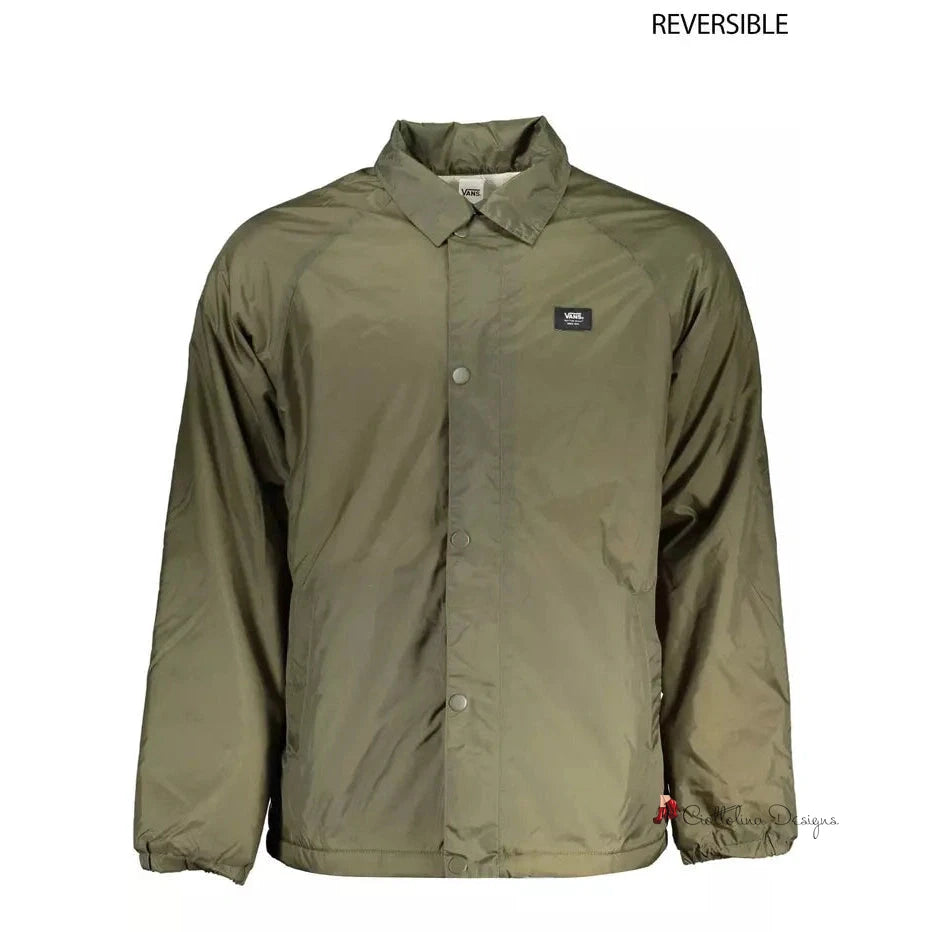 Reversible Long Sleeve Green Jacket