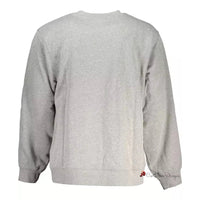 Cozy Heather Gray Embroidered Sweatshirt