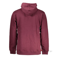 Chic Pink Fleece Hooded Sweatshirt