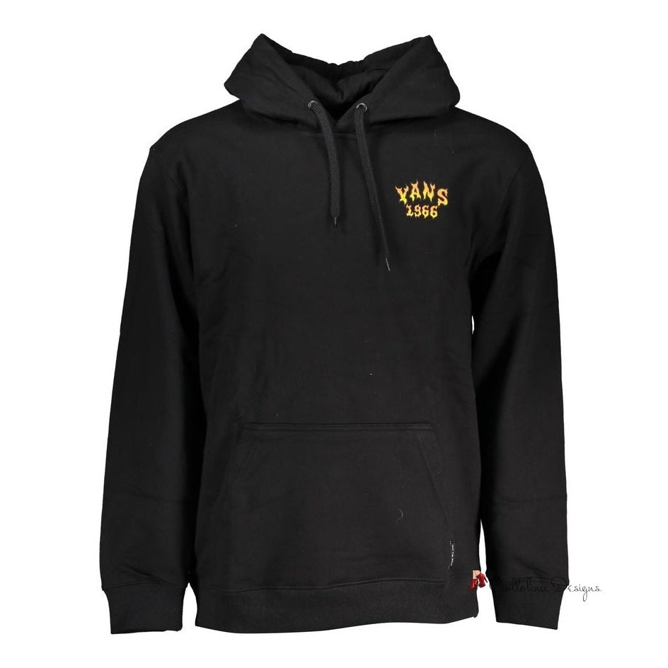 Classic Hooded Fleece Sweatshirt in Black