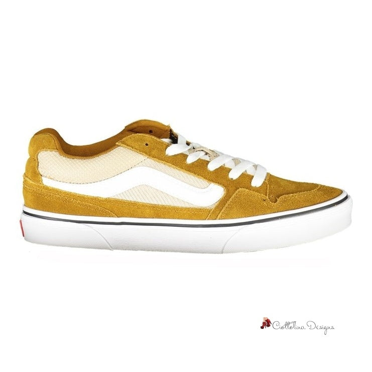 Yellow Polyester Sneaker