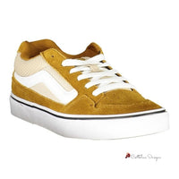 Yellow Polyester Sneaker