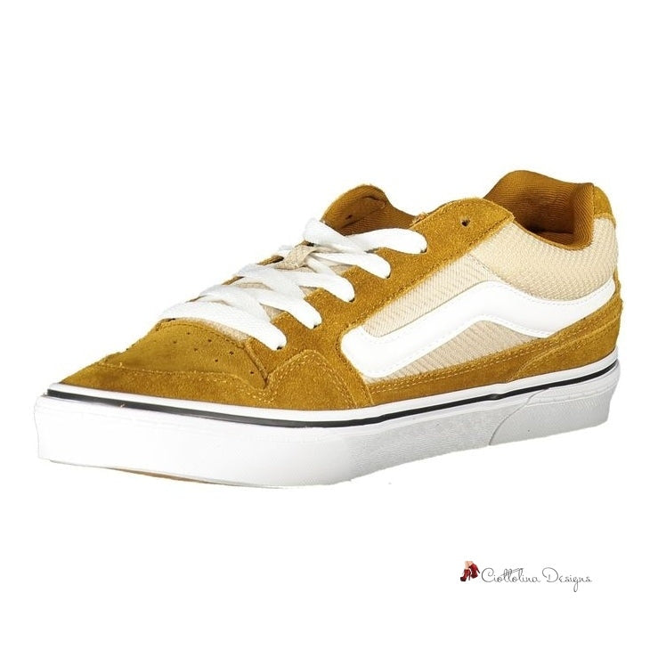 Yellow Polyester Sneaker