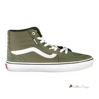 Green Polyester Sneaker