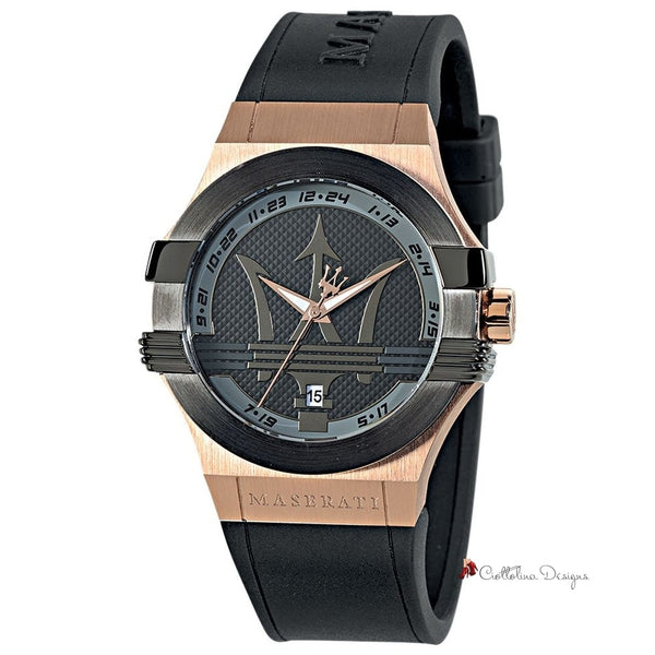 Rose Gold Men Watch