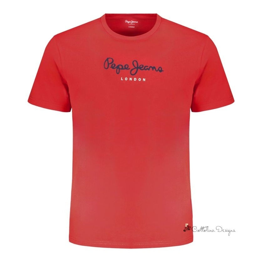 Red Cotton T-Shirt