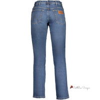 Blue Cotton Jeans & Pant