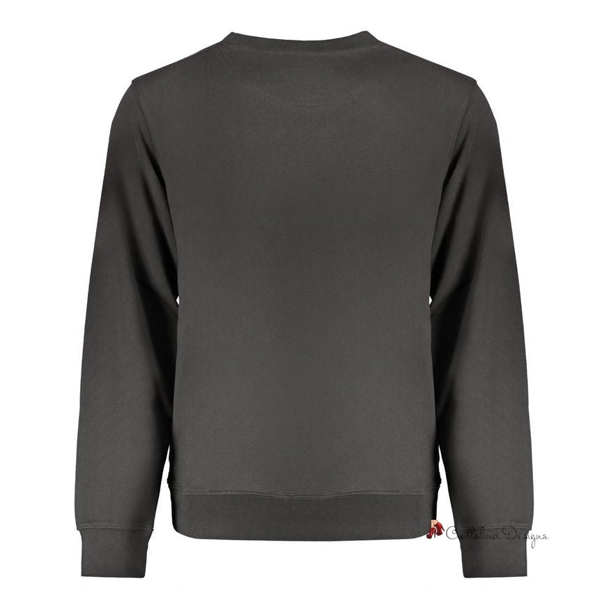 Black Cotton Sweater