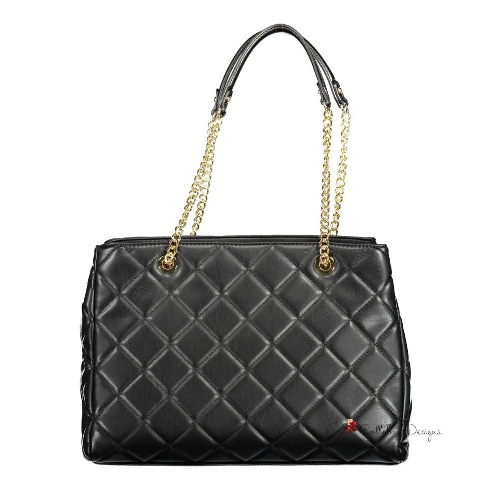 Black Polyethylene Handbag