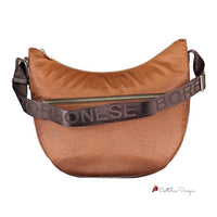 Brown Polyester Handbag