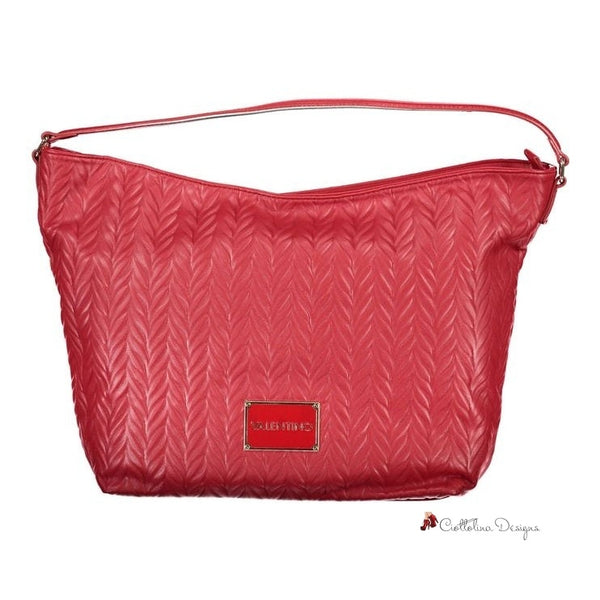 Red Polyethylene Handbag