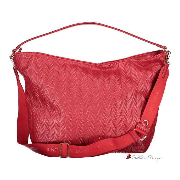 Red Polyethylene Handbag