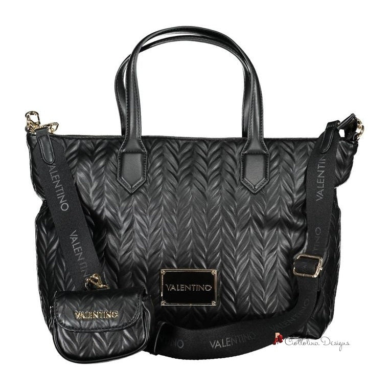 Black Polyethylene Handbag