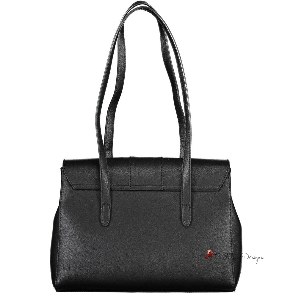 Black Polyethylene Handbag