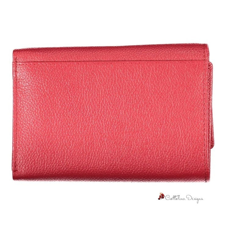 Red Polyethylene Wallet