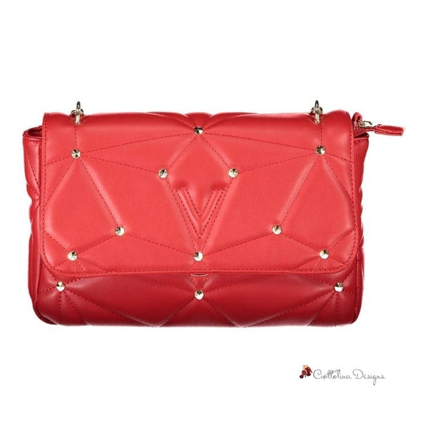 Red Polyethylene Handbag