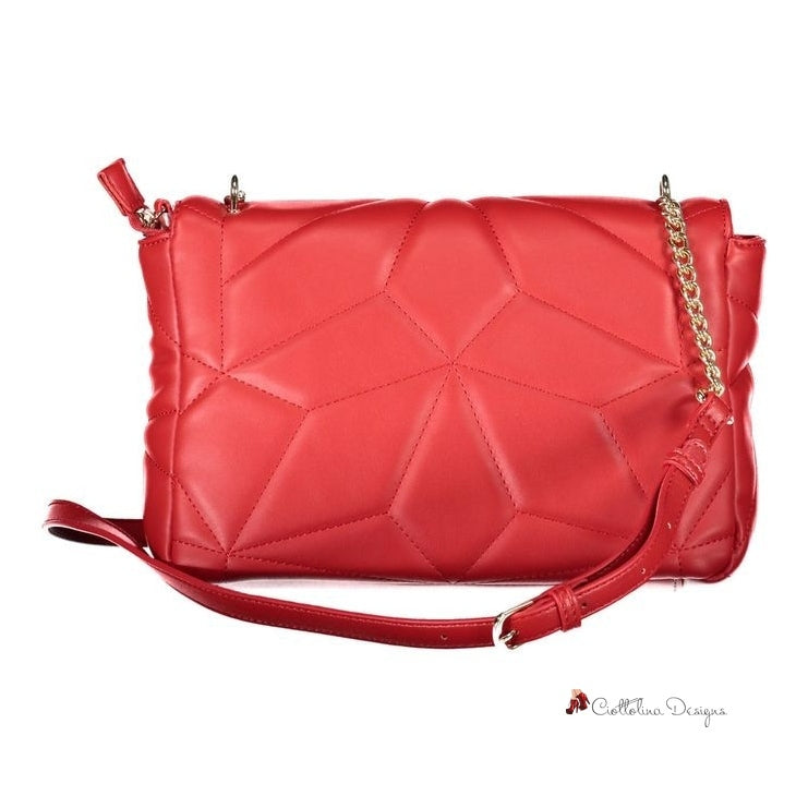 Red Polyethylene Handbag