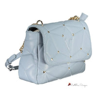 Light Blue Polyethylene Handbag