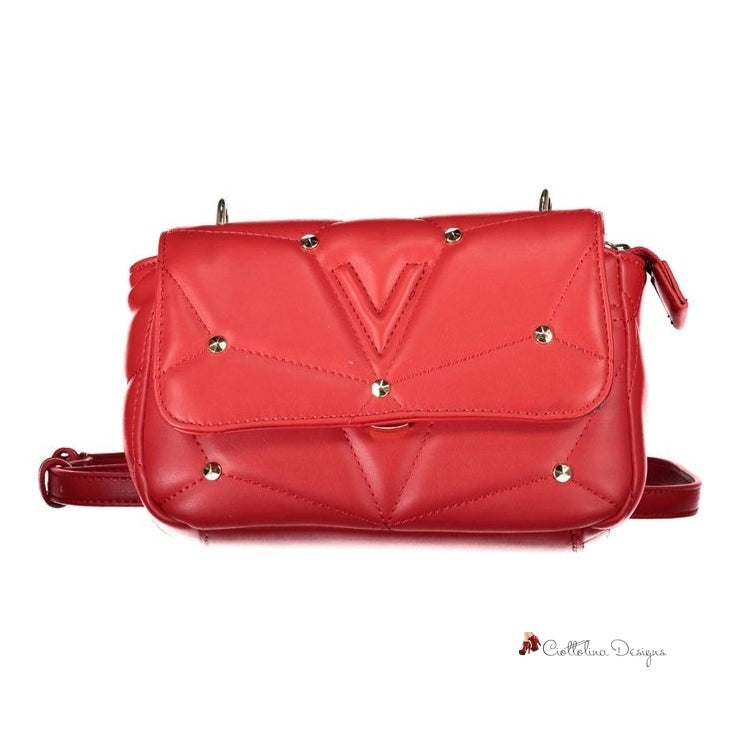 Red Polyethylene Handbag