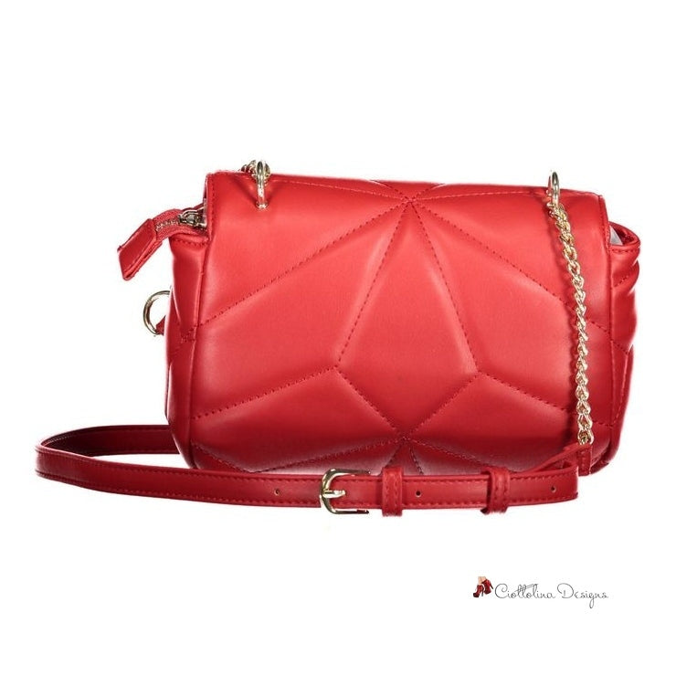 Red Polyethylene Handbag