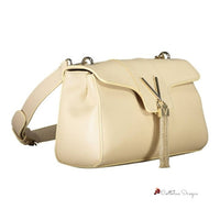 Beige Polyethylene Handbag