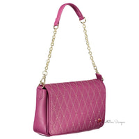 Purple Polyethylene Handbag