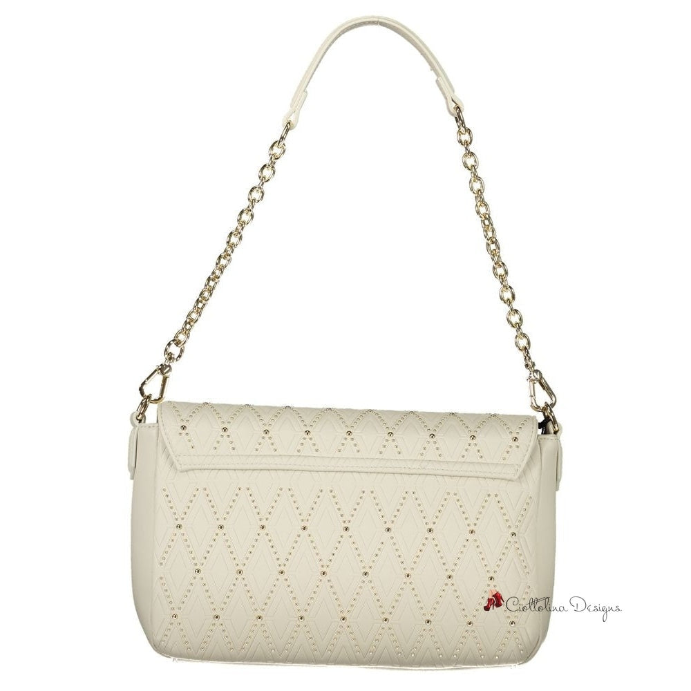 White Polyethylene Handbag