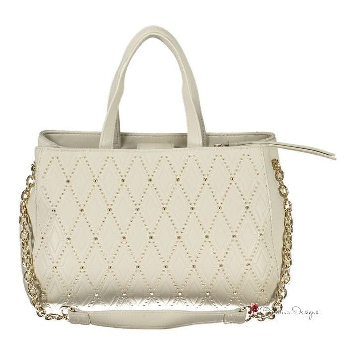 White Polyethylene Handbag