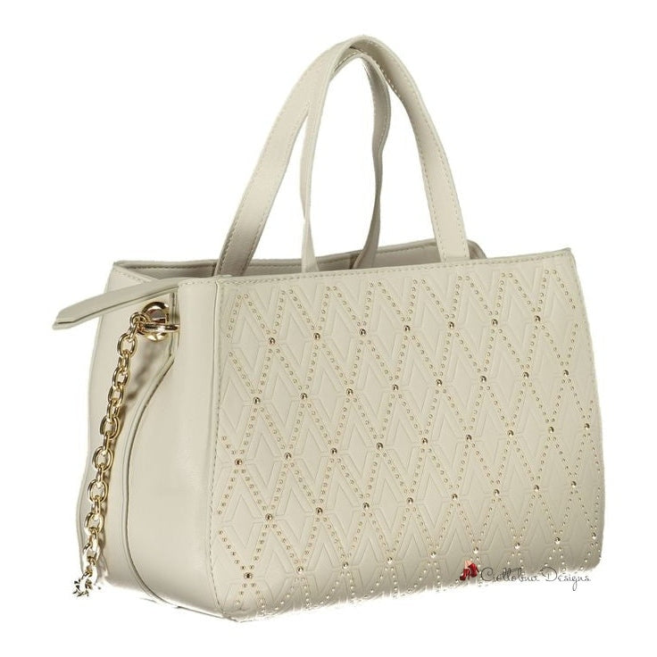 White Polyethylene Handbag