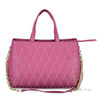 Purple Polyethylene Handbag