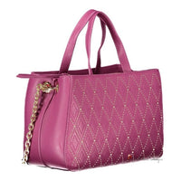 Purple Polyethylene Handbag