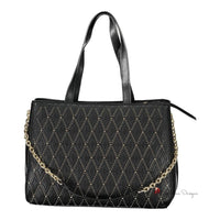 Black Polyethylene Handbag