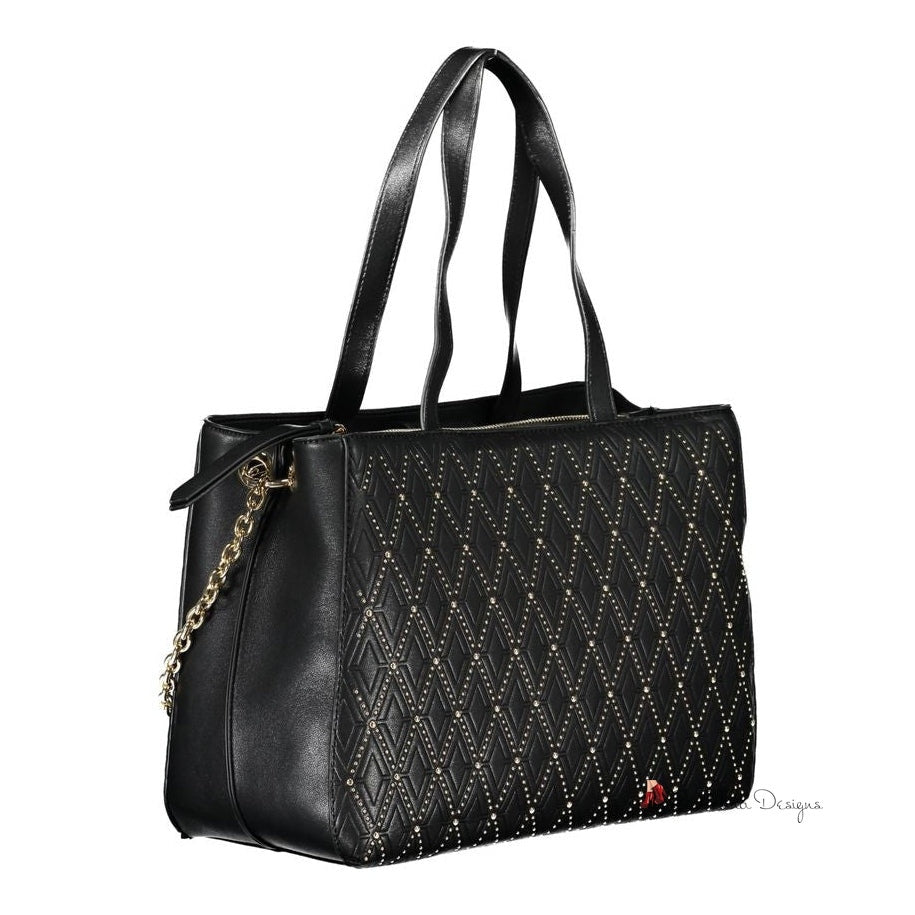 Black Polyethylene Handbag