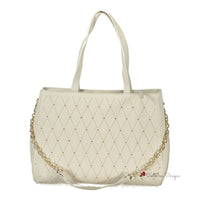 White Polyethylene Handbag