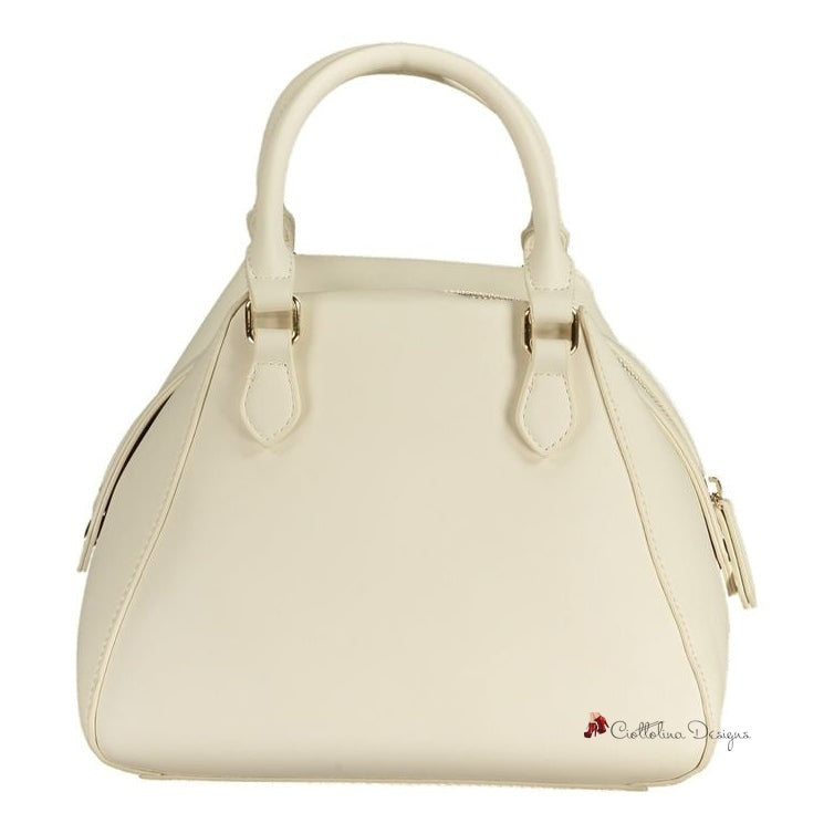 White Polyethylene Handbag