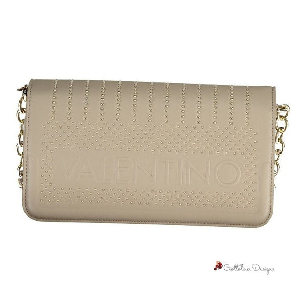 Beige Polyethylene Handbag