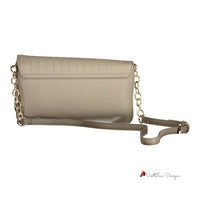 Beige Polyethylene Handbag