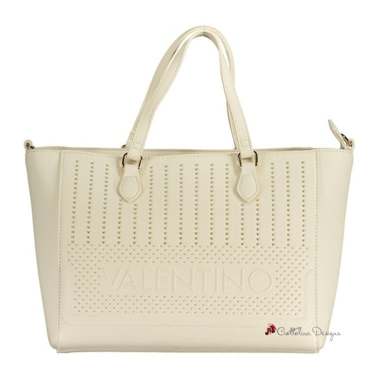 White Polyethylene Handbag