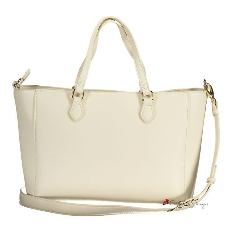 White Polyethylene Handbag