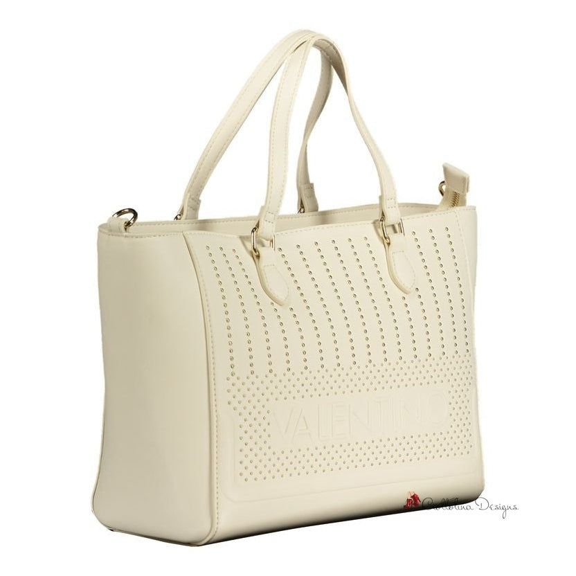 White Polyethylene Handbag