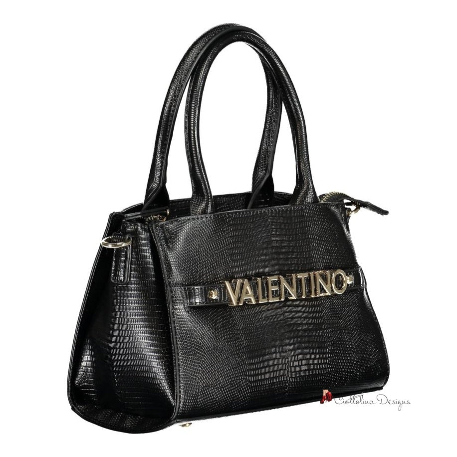 Black Polyethylene Handbag