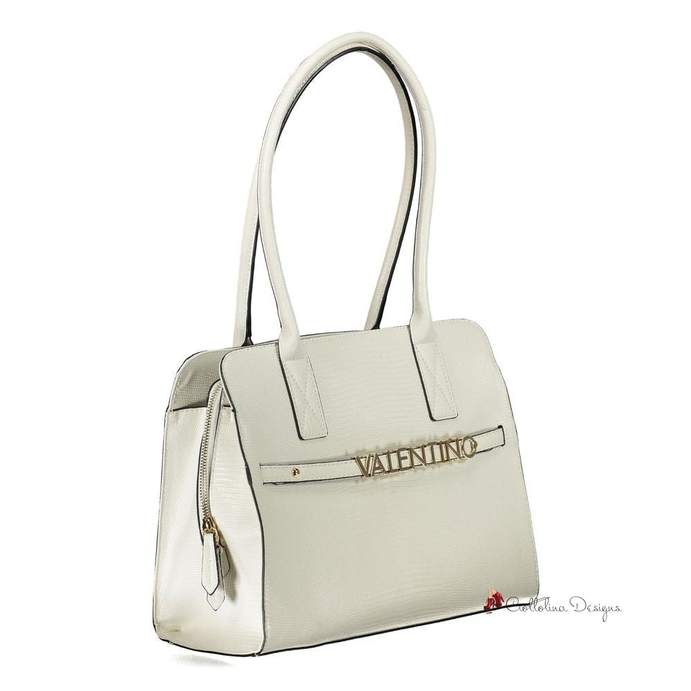 White Polyethylene Handbag