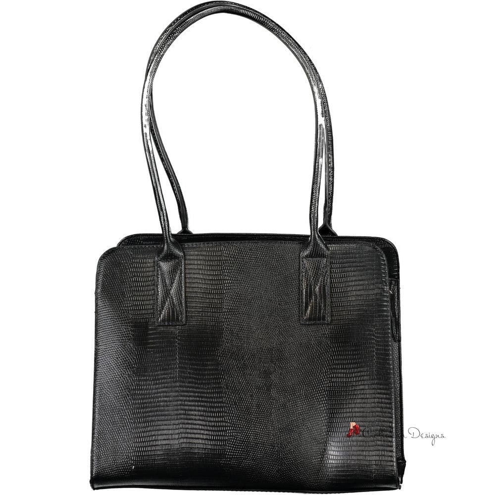 Black Polyethylene Handbag