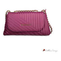 Purple Polyethylene Handbag