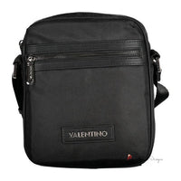 Black Polyester Shoulder Bag