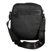 Black Polyester Shoulder Bag