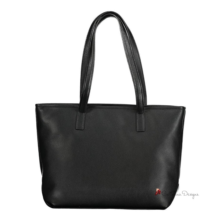 Black Polyethylene Handbag