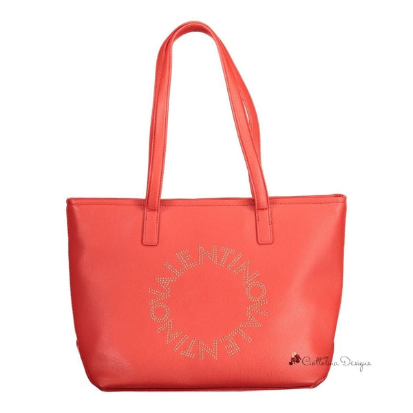 Red Polyethylene Handbag